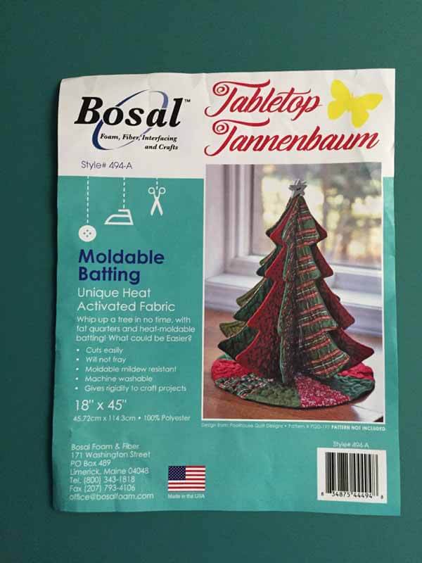 Tabletop Tannenbaum Tree - Batting