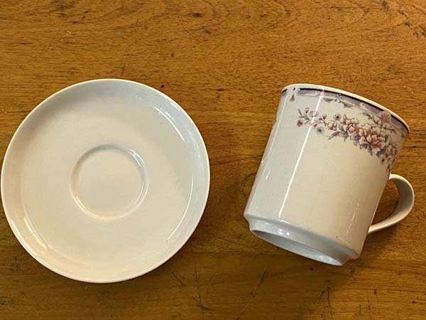 Teacup Planter Teacup and Saucer