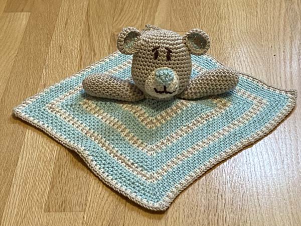 Teddy Bear Lovey Spread Out