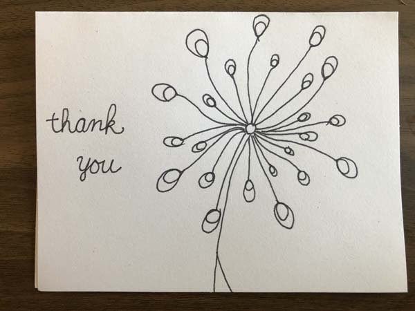 Thank you card 1 step 14