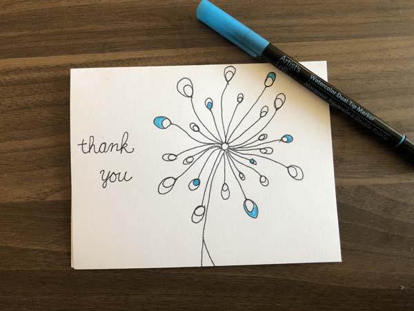 Thank you card 1 step 17