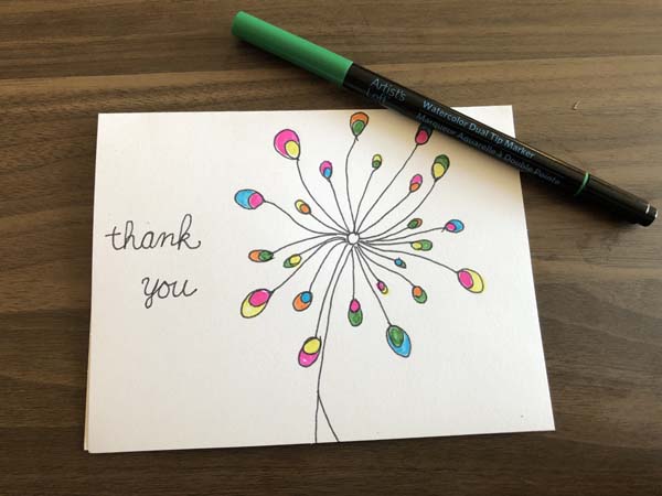 Thank you card 1 step 19