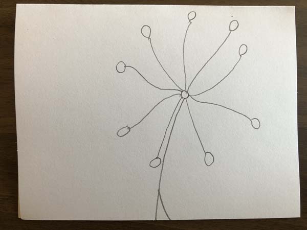 Thank you card 1 step 2