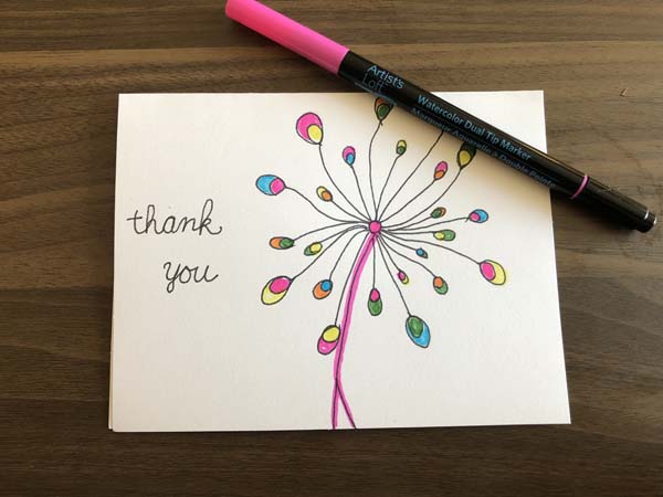 Thank you card 1 step 20