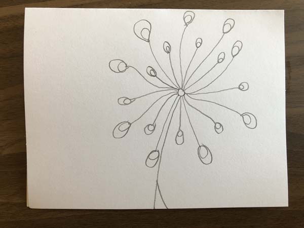 Thank you card 1 step 5