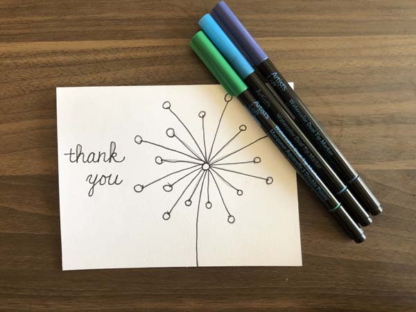 Thank you card 2 step 13