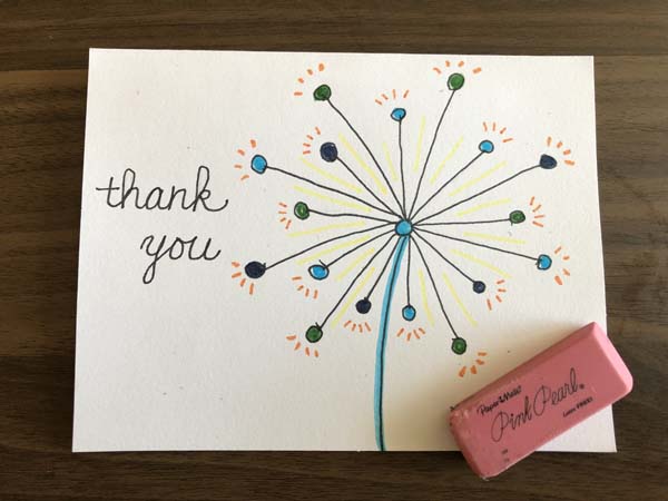 Thank you card 2 step 28