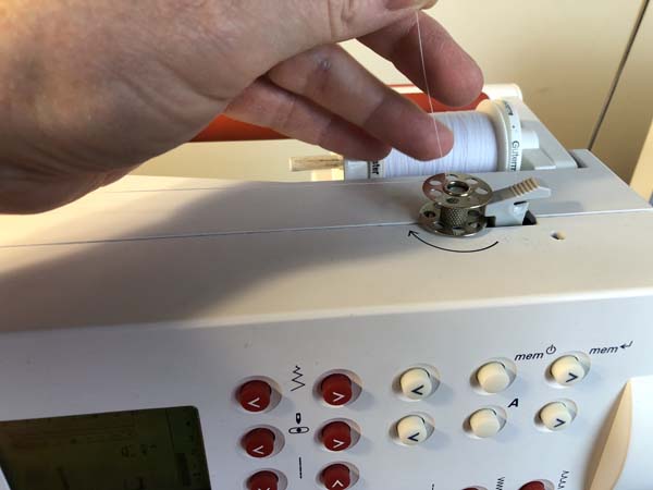 Thread a Bobbin 27 Start Winding