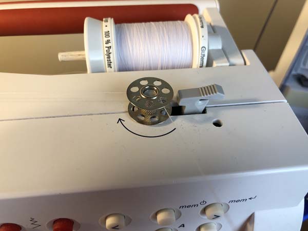 Thread a Bobbin 5 Bobbin on Winder