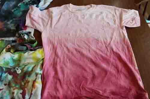Tie Dyed Shirt Ombre
