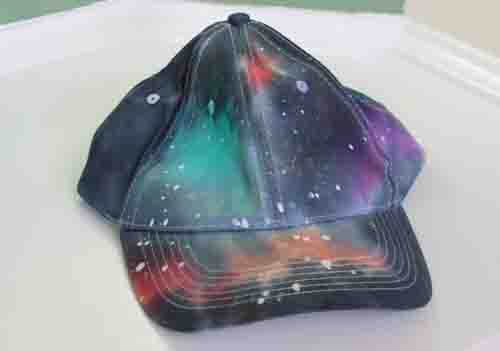 Tie Dyed Galaxy Hat