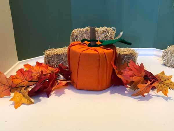 Fabric Pumpkin Roll - Staged 2