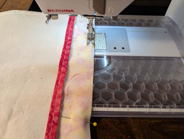 Towel Border 17 Sew Border to towel