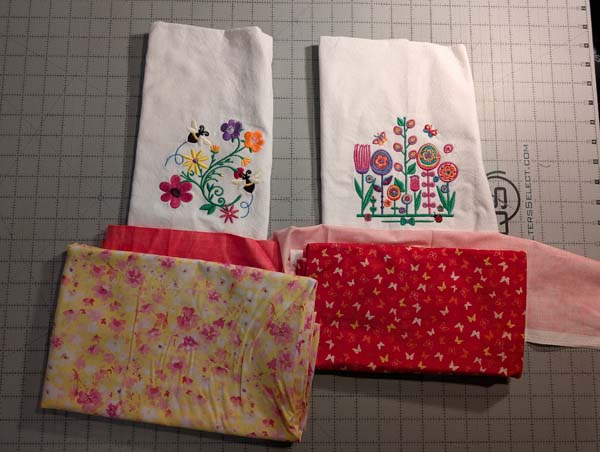 Towel Border 2 fabrics