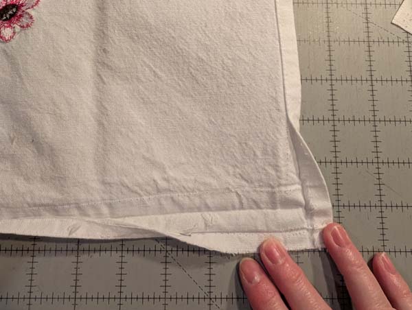 Towel Border 4 Remove Side Hem