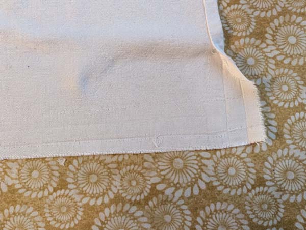 Towel Border 7 Pressed Flat