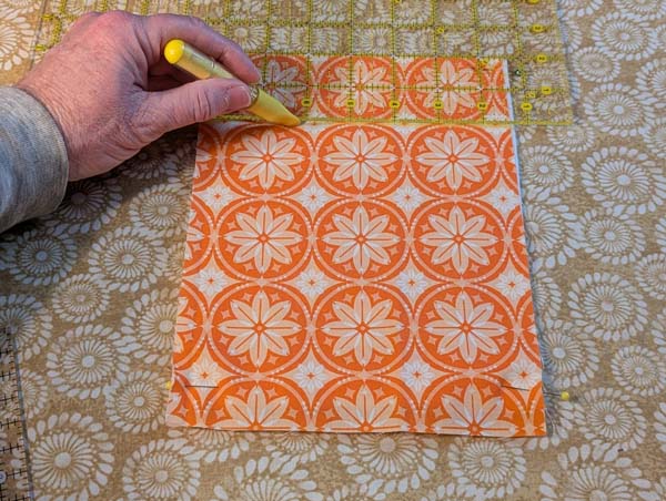 Towel with Band 12 Mark Lines