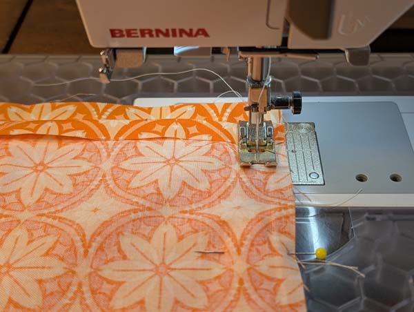 Towel with Band 22 Stich Sides of Topper