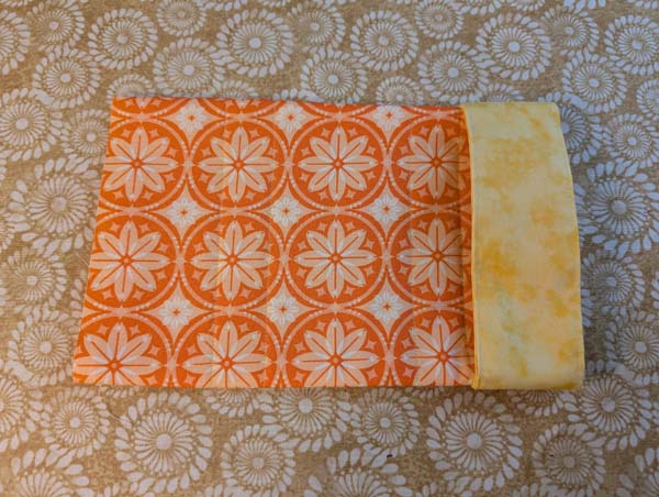 Towel with Band 27 Finished Topper Front