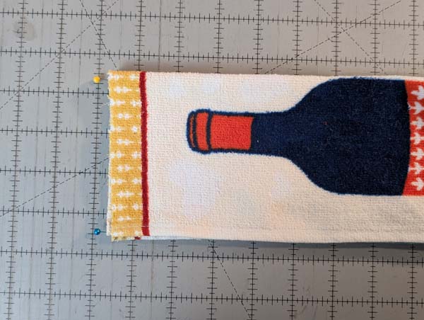 Towel with Band 31 Mark Second Side