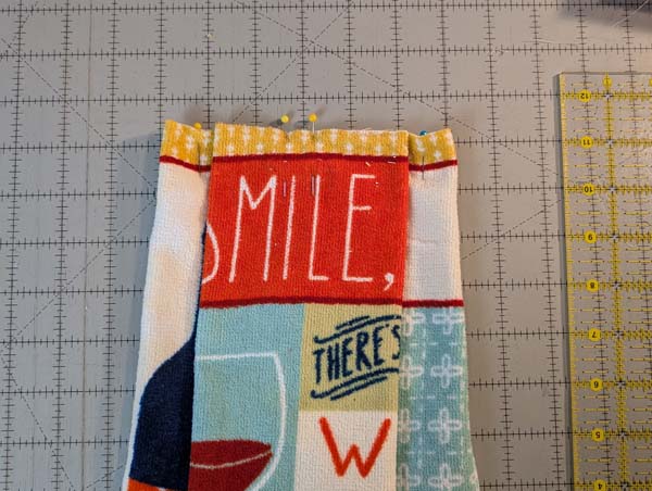 Towel with Band 35 Pleats Ready