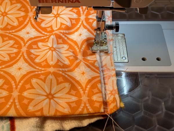 Towel with Band 39 Sew topper to towel