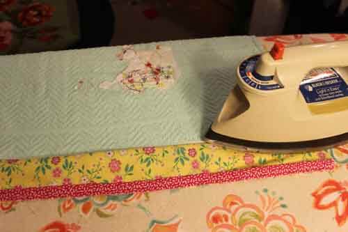 Towel Border - Iron Fabric Piece