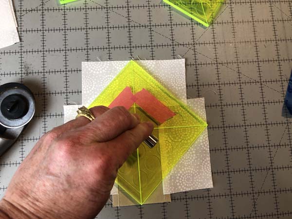 Trim Lock Holding to cut block