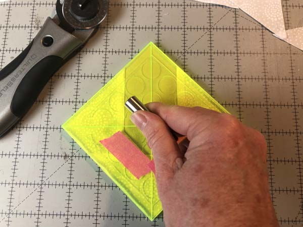 Trim Lock On Point Block Last sides trimmed