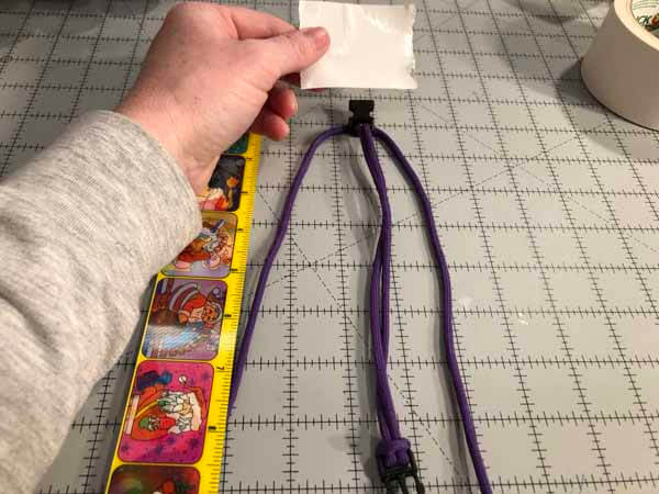 Two Color Paracord Bracelets with Beads - Tape Down