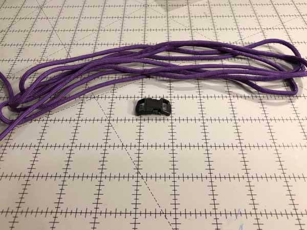 Two Color Paracord Bracelets with Beads - Beads with Cord