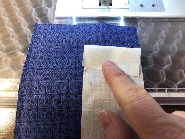 Understitching 1 Showing Fabrics