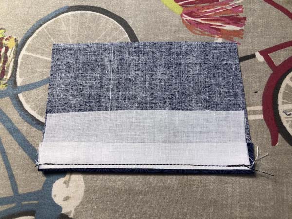 Understitching 10 Facing pressed