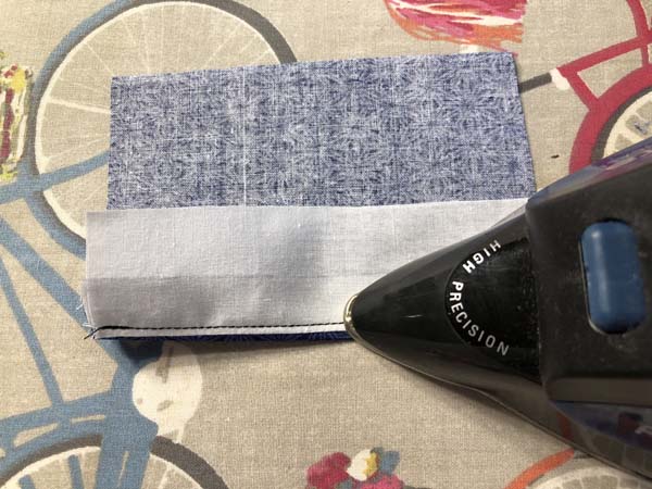 Understitching 9 Press facing to back