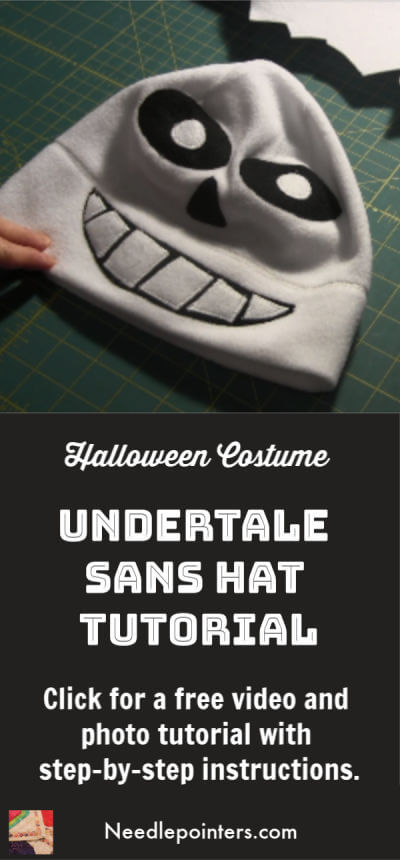 Undertale Sans Hat Tutorial - Pin