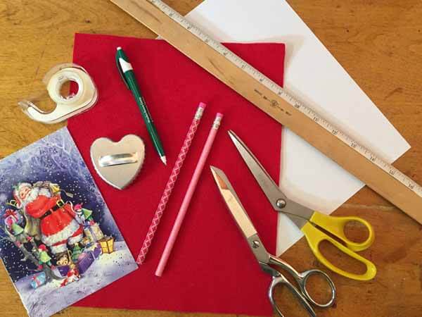 Valentine Heart Pencil Favor