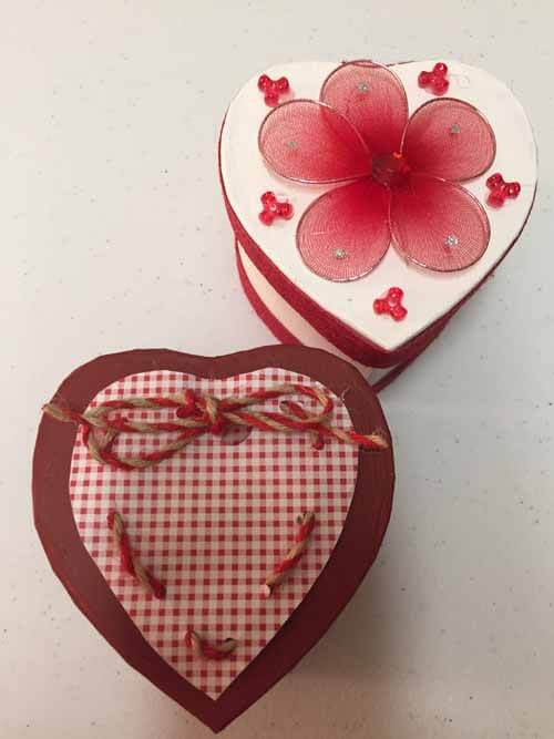 Valentine's Day Heart Boxes