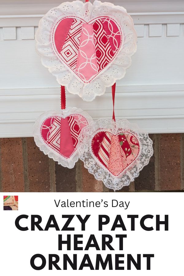 Valentine's Day Heart Ornaments - pin