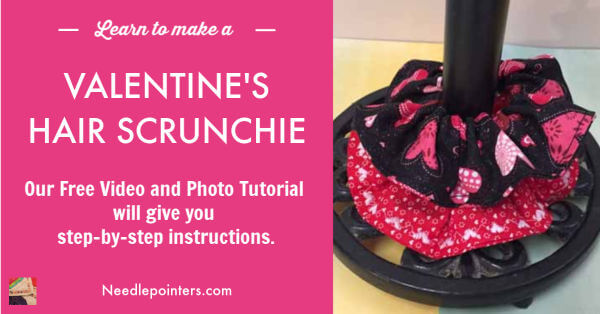 Valentine's Day Hair Scrunchie Tutorial - FAcebook