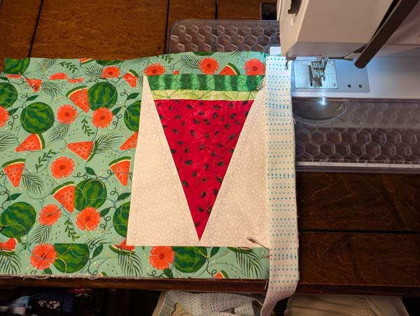 Villa Rosa Hot Pad 12 Sew Binding 1