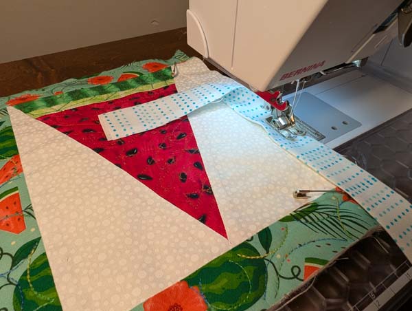 Villa Rosa Hot Pad 12 Sew Binding 2