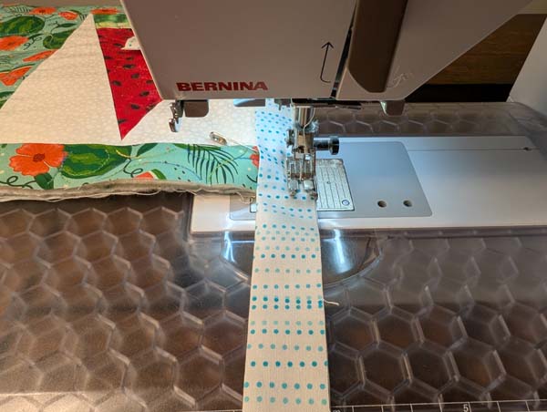 Villa Rosa Hot Pad 12 Sew Binding 3