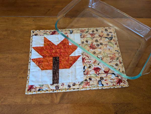 Villa Rosa Hot Pad 21 Leaf