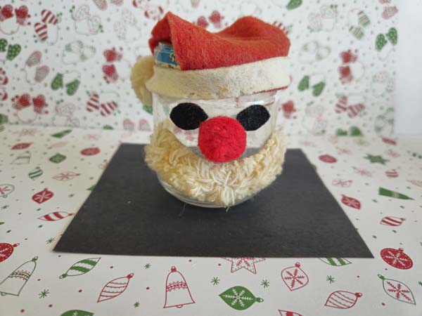 Vintage Santa Claus Craft Jar