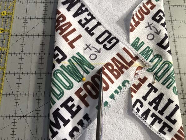 Washcloth Towel 12 Trim off points