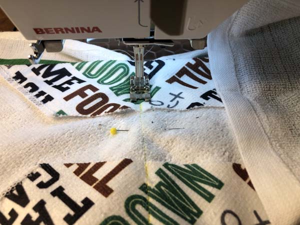 Washcloth Towel 17 Sew Washcloth to Towel