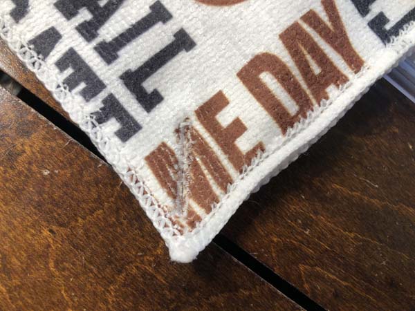 Washcloth Towel Buttonhole