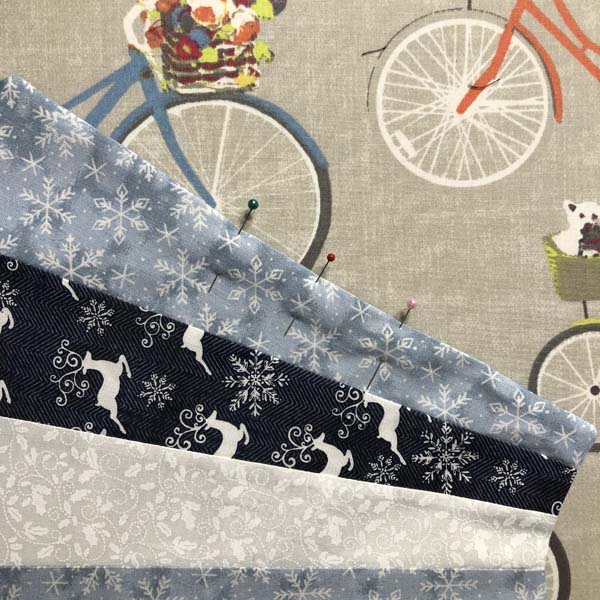 Wavy Table Runner Opening Folded Pressed