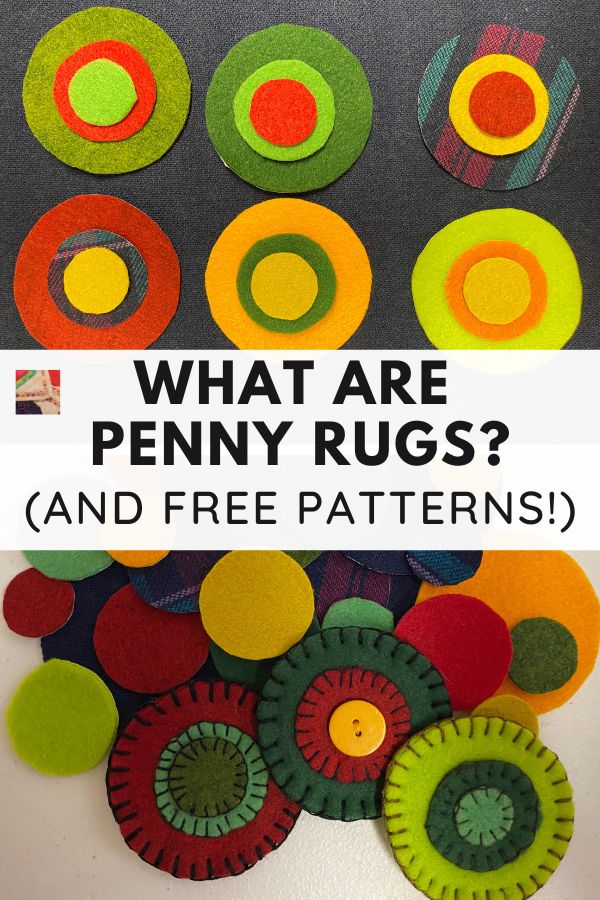 Free Penny Rug Patterns