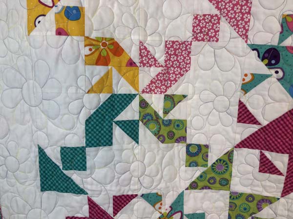 Whirlwind Quilt Closeup Whirlwind Block